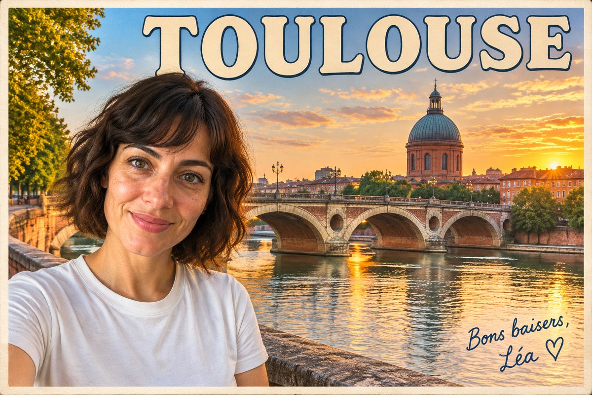 Cartolina di Tolosa